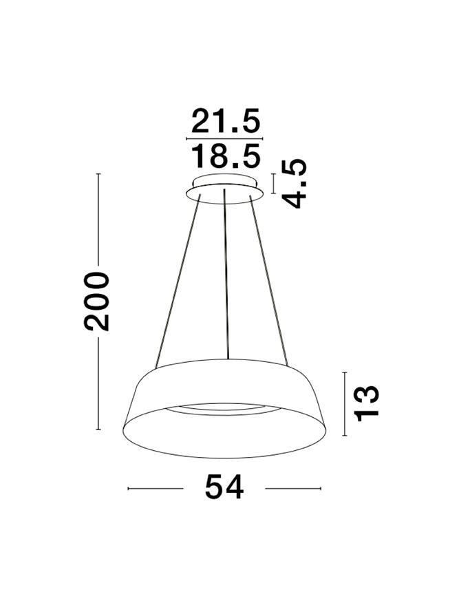 Lustra Nova Luce ALBA 9345657