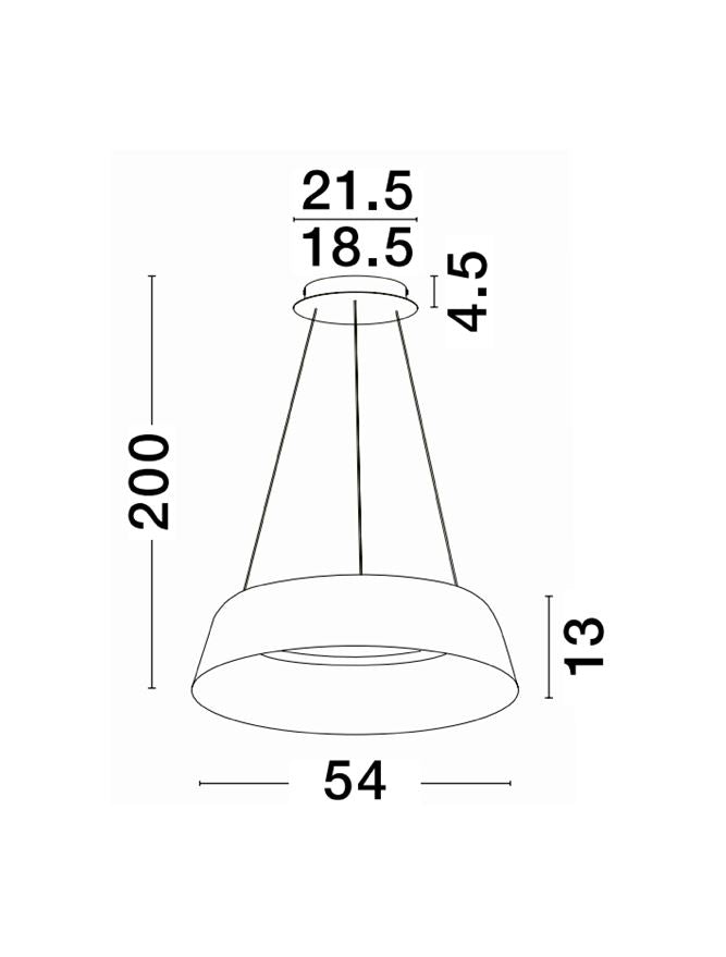 Lustra Nova Luce ALBA 9345658