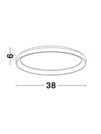 Plafoniera Nova Luce PERTINO 9345681