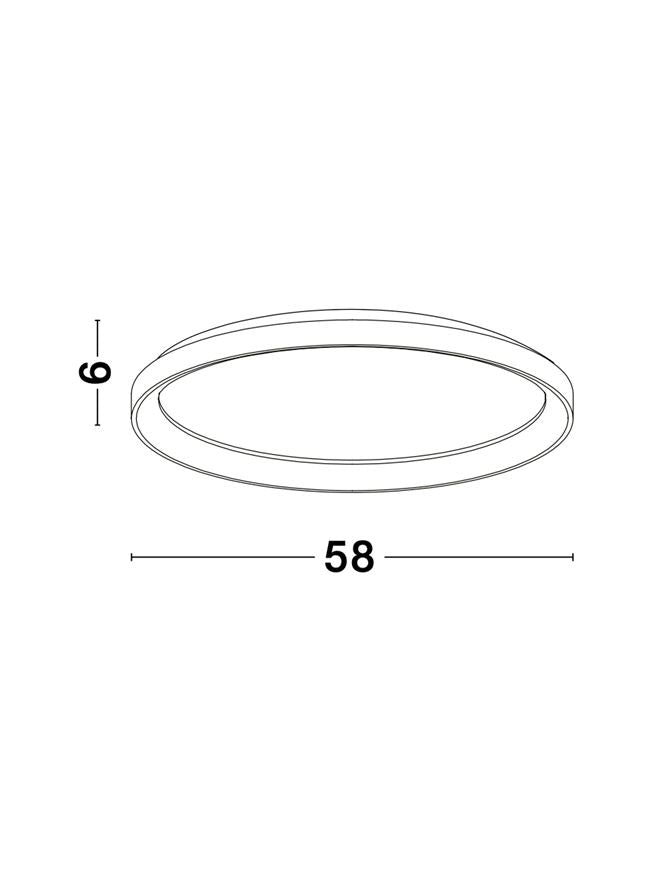 Plafoniera Nova Luce PERTINO 9345685