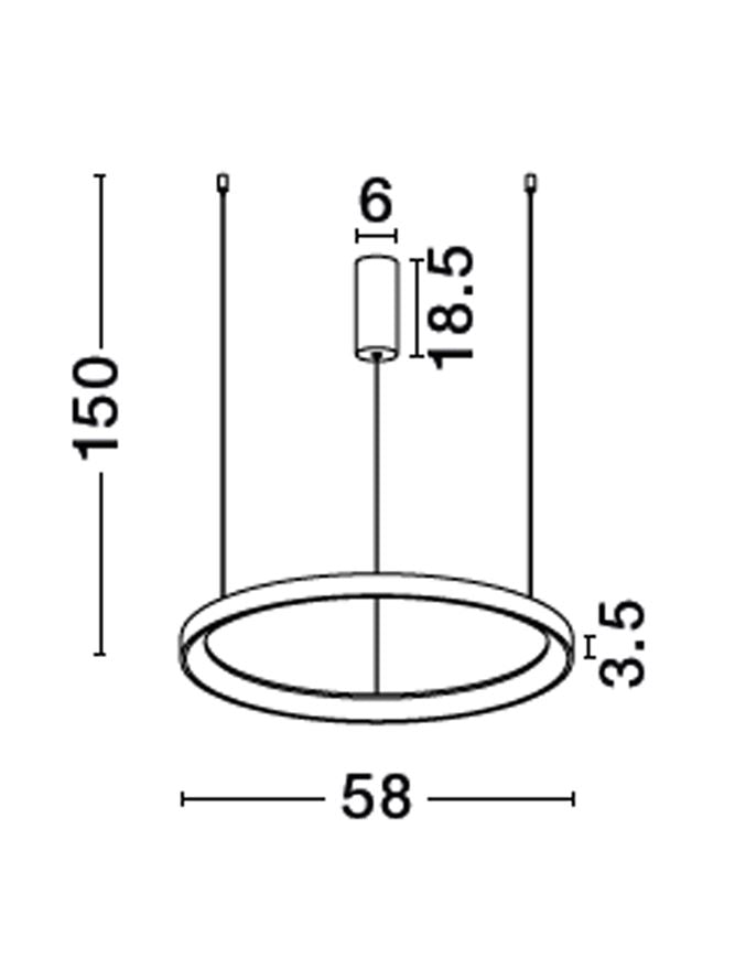 Lustra Nova Luce PERTINO 9345689