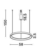Lustra Nova Luce PERTINO 9345689