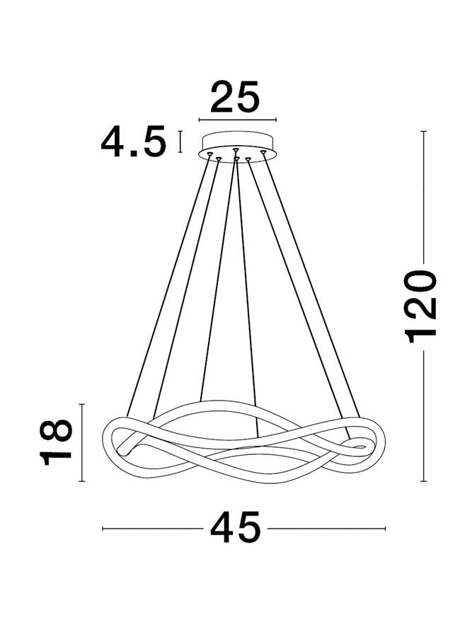 Lustra Nova Luce JINAL 9348101