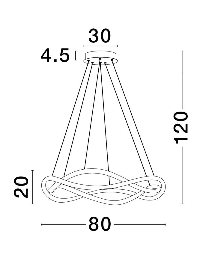 Lustra Nova Luce JINAL 9348103