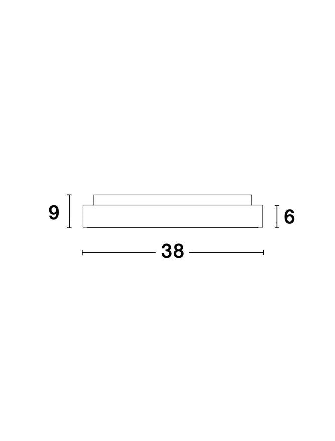 Plafoniera Nova Luce RANDO THIN 9353832