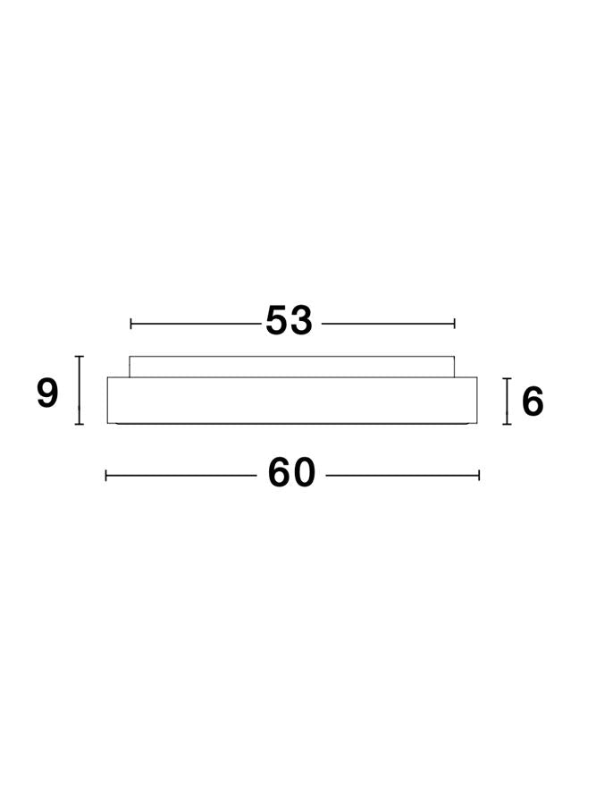 Plafoniera Nova Luce RANDO THIN 9353854