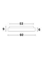 Plafoniera Nova Luce RANDO THIN 9353854