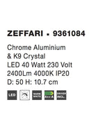 Plafoniera Nova Luce ZEFFARI 9361084