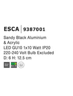 Spot aplicat fix Nova Luce ESCA 9387001