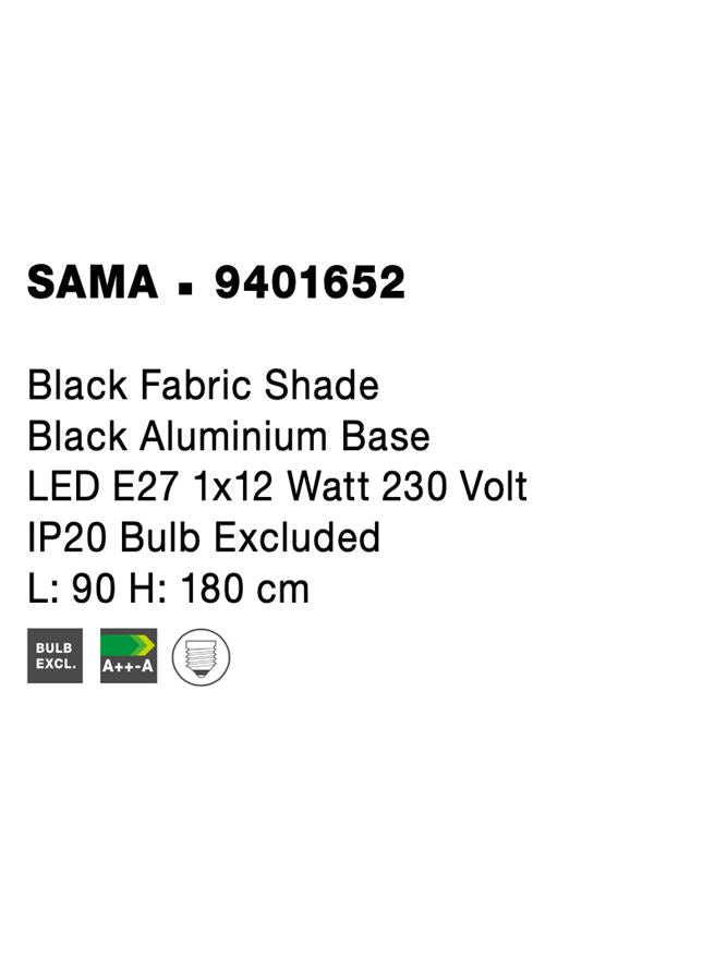 Lampadar Nova Luce SAMA 9401652