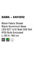 Lampadar Nova Luce SAMA 9401652
