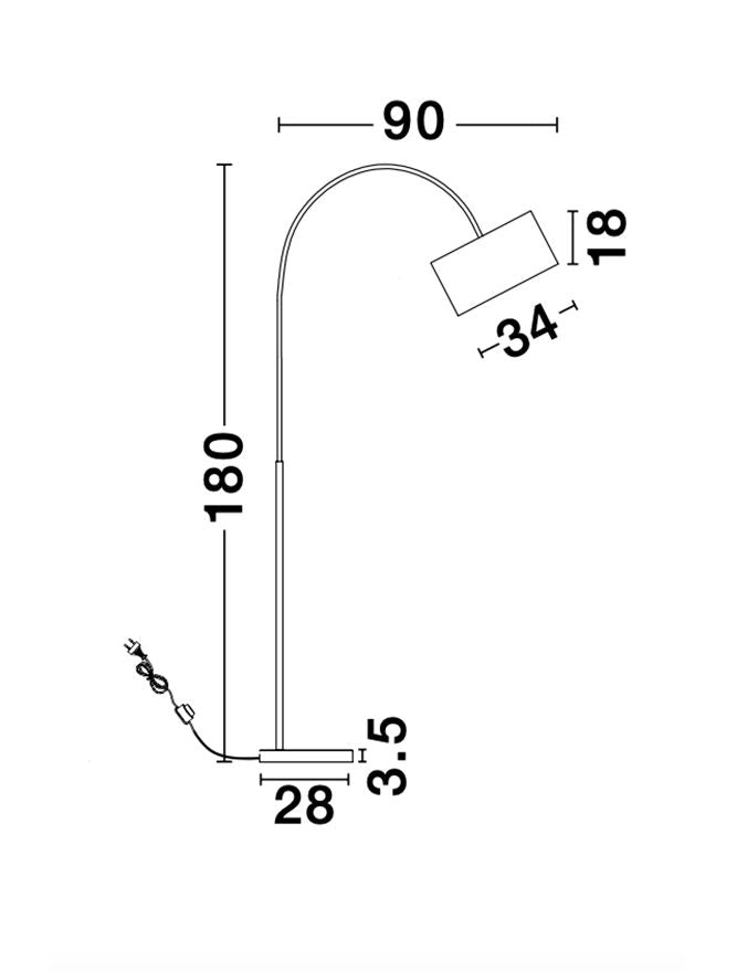 Lampadar Nova Luce SAMA 9401653