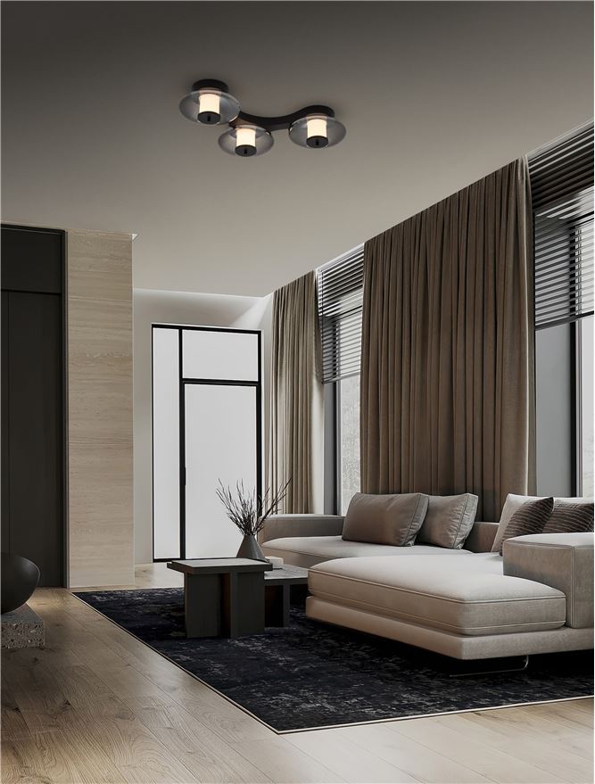 Plafoniera Nova Luce BALLET 9416900