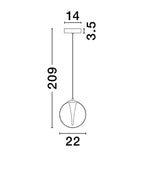 Pendul Nova Luce GI 9416940