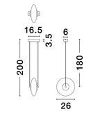 Pendul Nova Luce BALLET 9416944