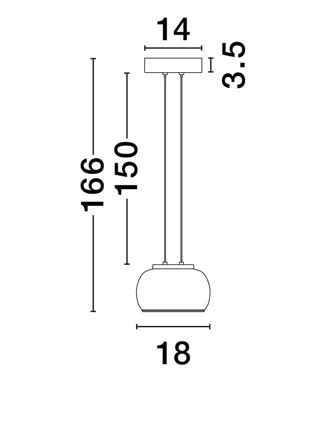 Pendul Nova Luce BIOS 9416954