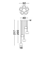 Candelabru Nova Luce BIOS 9416956