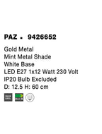 Veioza Nova Luce PAZ 9426652