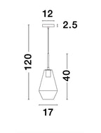 Pendul Nova Luce PRISMA 9426732
