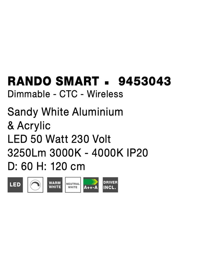 Lustra Nova Luce RANDO SMART 9453043