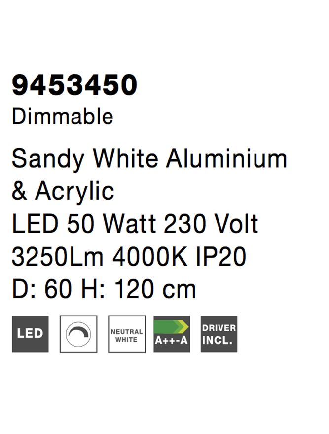 Lustra Nova Luce RANDO THIN 9453450