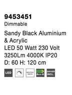 Lustra Nova Luce RANDO THIN 9453451