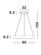 Lustra Nova Luce RANDO THIN 9453453