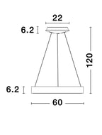 Lustra Nova Luce RANDO THIN 9453454