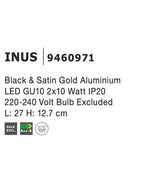 Plafoniera Nova Luce INUS 9460971