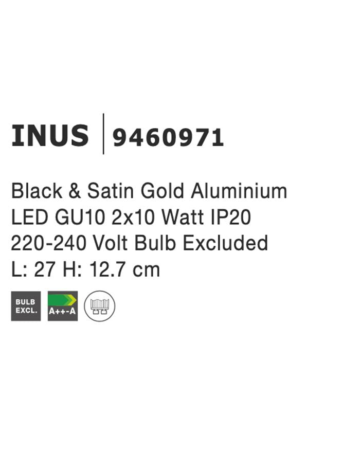 Plafoniera Nova Luce INUS 9460971
