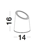 Proiector exterior fatade/plante Nova Luce FOX 9470582