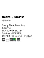 Lustra Nova Luce NAGER 9481093
