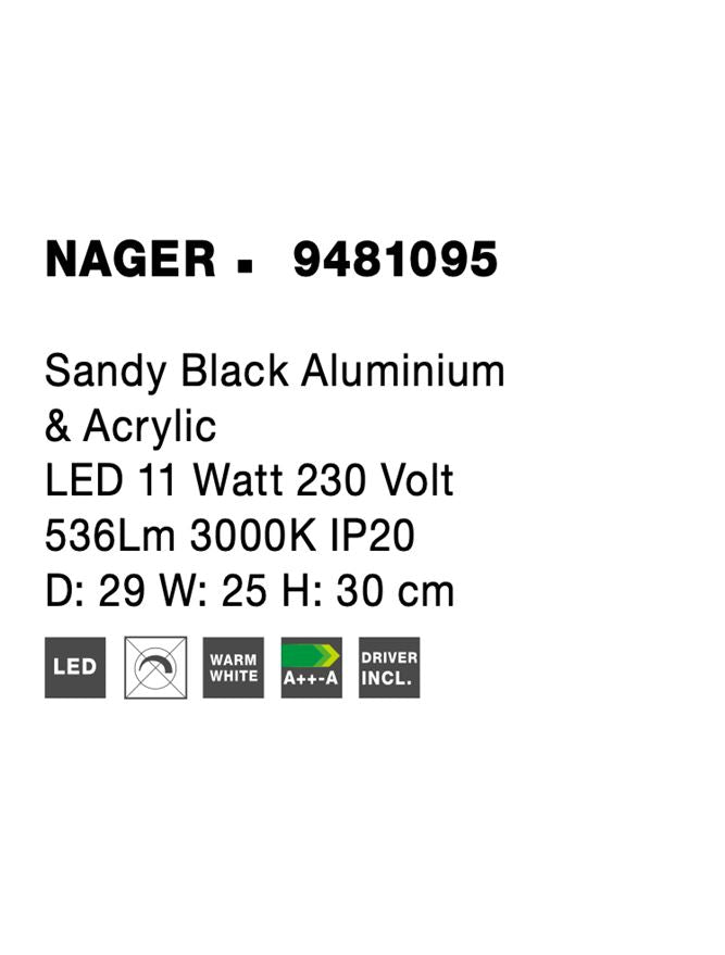 Veioza Nova Luce NAGER 9481095