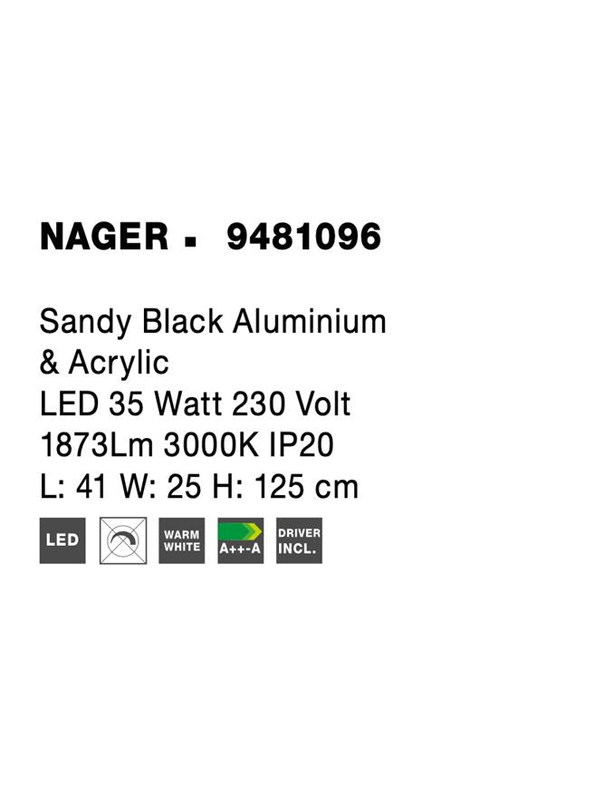 Lampadar Nova Luce NAGER 9481096