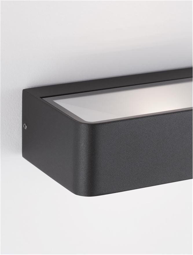 Aplica exterior iluminare sus/jos Nova Luce VIDENO 9492590