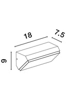 Aplica exterior Nova Luce ZENON 9492610