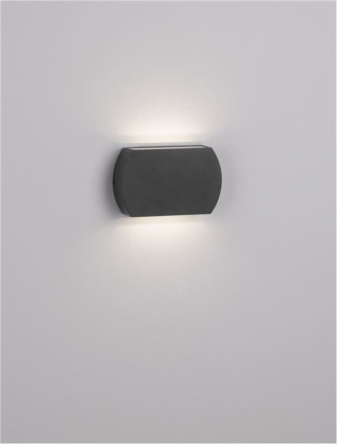 Aplica exterior iluminare sus/jos Nova Luce FEDOR 9492630