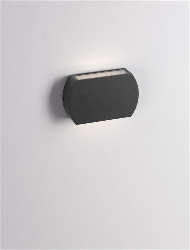 Aplica exterior iluminare sus/jos Nova Luce FEDOR 9492630