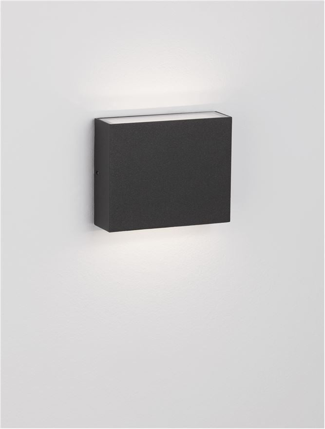 Aplica exterior iluminare sus/jos Nova Luce DEWI 9492640