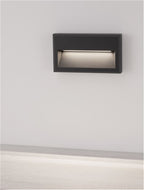Spot aplicat exterior fatade/trapte Nova Luce RIO 9492670