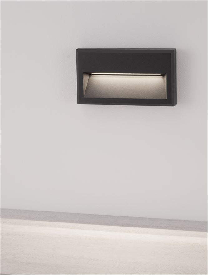 Spot aplicat exterior fatade/trapte Nova Luce RIO 9492670