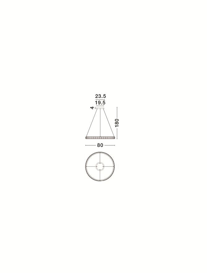 Lustra Nova Luce ETEKEN 9501215
