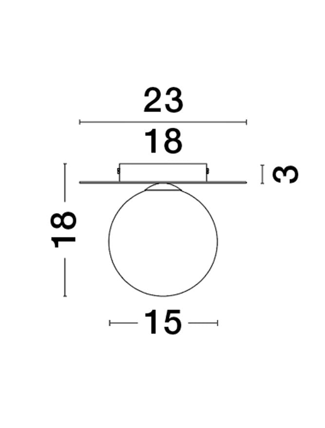 Plafoniera Nova Luce INDIGO 9501246