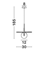 Pendul Nova Luce IDOR 9501253