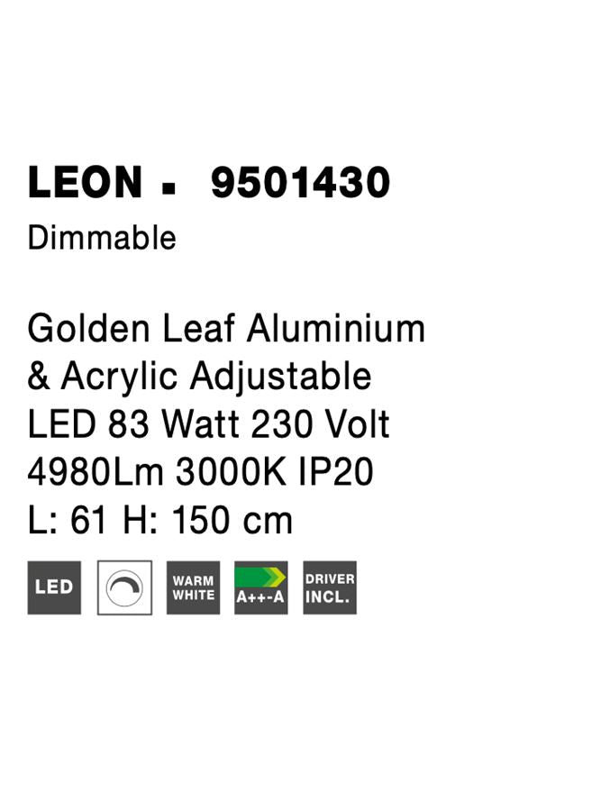 Lustra Nova Luce LEON 9501430