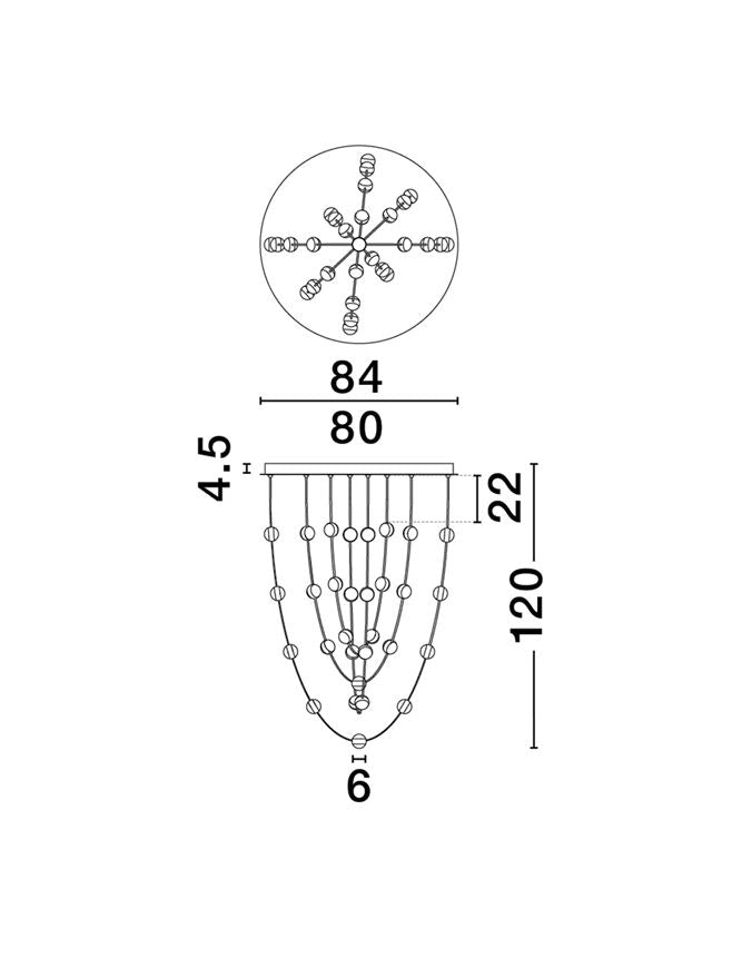 Candelabru Nova Luce ALCINOE 9511019