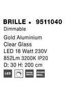 Candelabru Nova Luce BRILLE 9511040