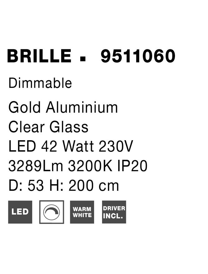 Candelabru Nova Luce BRILLE 9511060