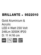 Aplica Nova Luce BRILLANTE 9522010