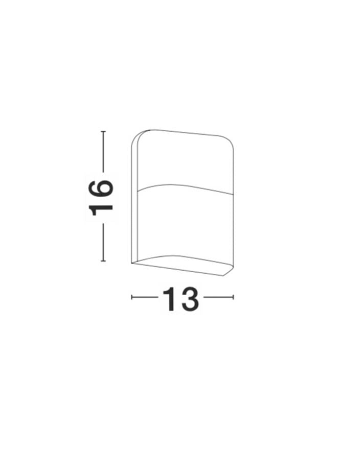 Aplica exterior Nova Luce DROPLET 9522101